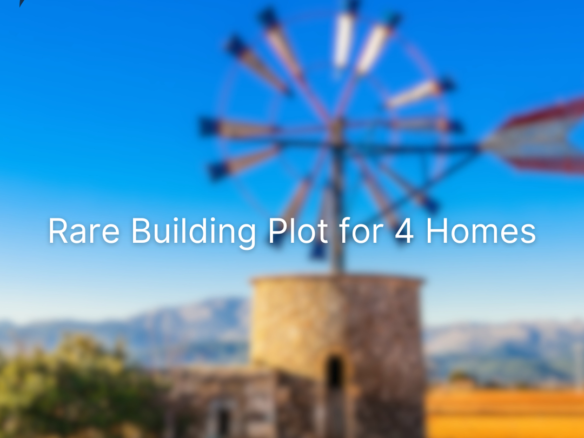 Plot for Sale in Felanitx where you can build 4 homes Contact Anderson West Today!