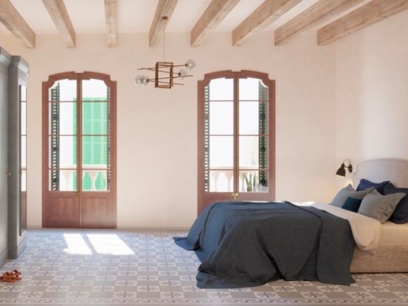 townhome with balcony in Mallorca - now for sale in Felanitx