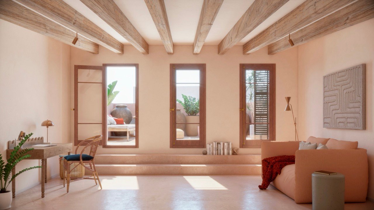 Large townhome now available for sale in Mallorca - contact Anderson West Mallorca today!