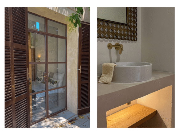 Custom interiors at designer townhouse in the heart of Felanitx