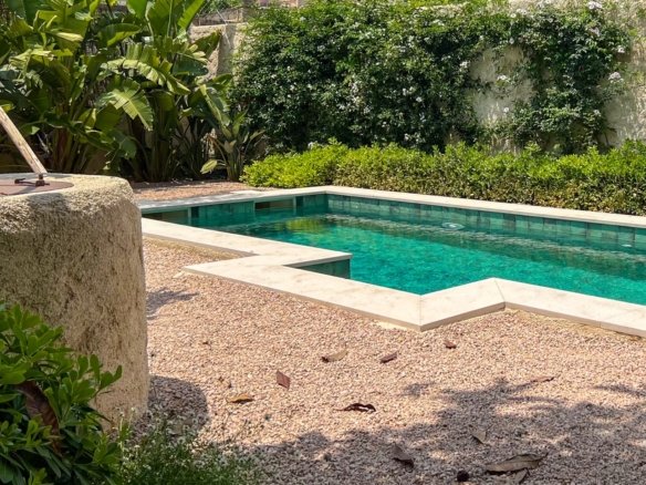 Stone-accented luxury townhouse for sale in Felanitx with terrace views