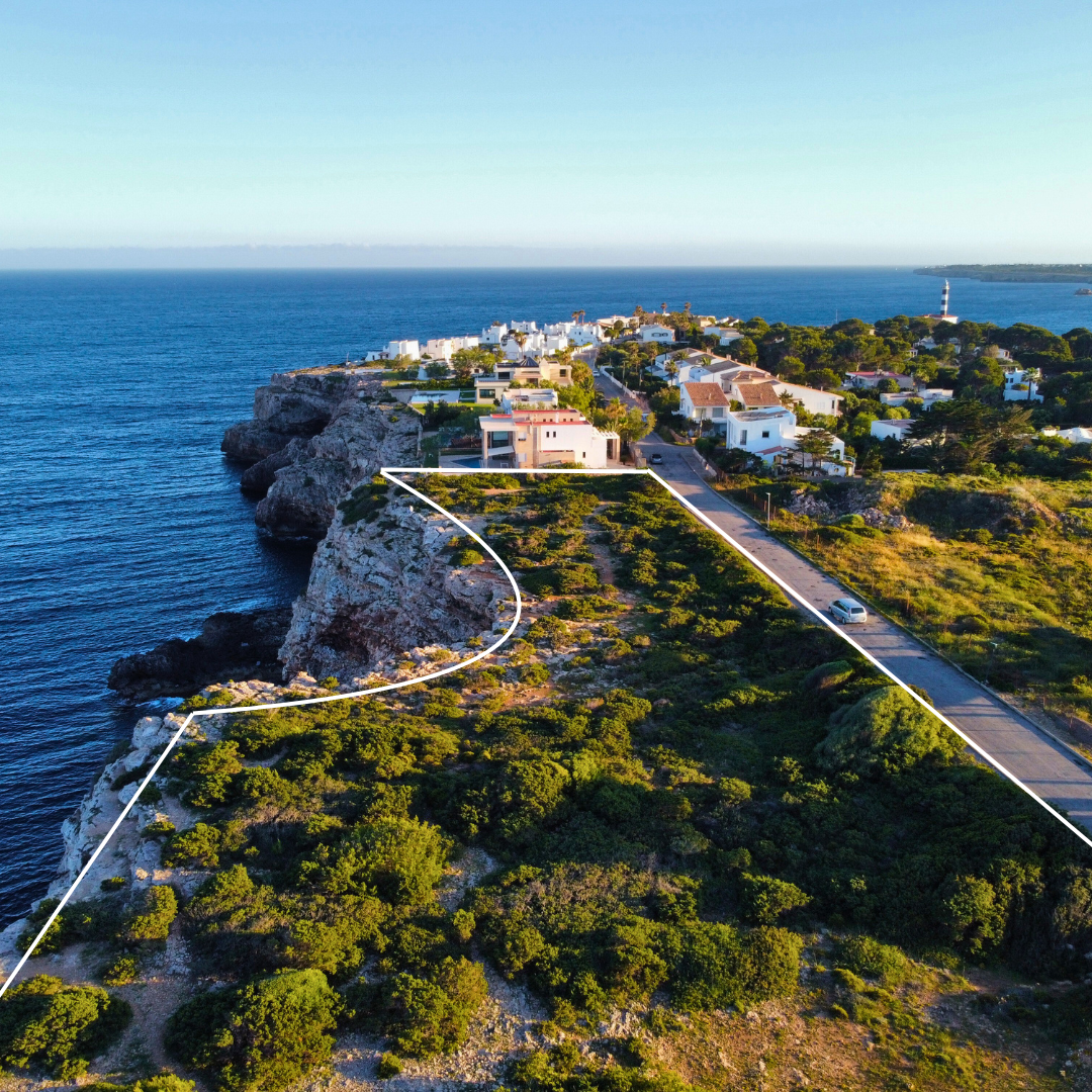 building land in east of mallorca on the first sea line contact Anderson West in felanitx today