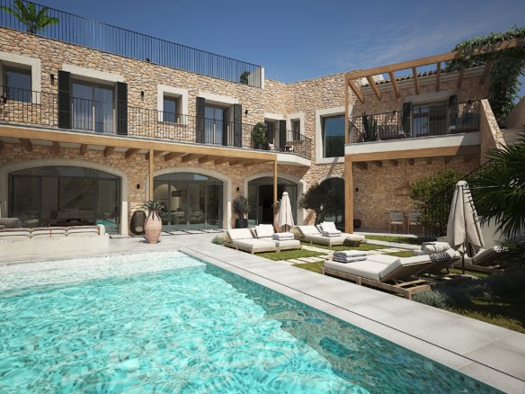 S’Herba Blanca – A Large Townhome Project for Elevated & Spacious Living in Popular Ses Salines, Mallorca
