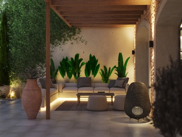 S’Herba Blanca – A Large Townhome Project for Elevated & Spacious Living in Popular Ses Salines, Mallorca