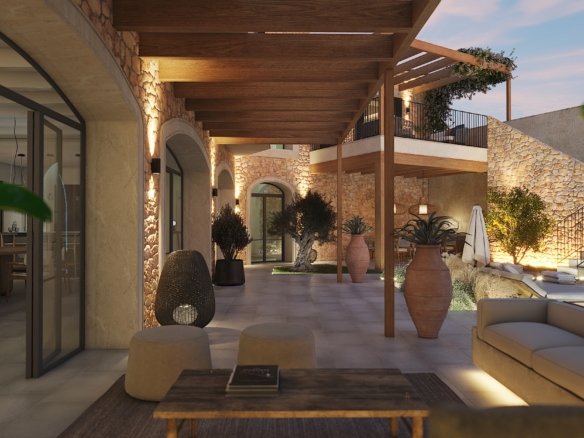 S’Herba Blanca – A Large Townhome Project for Elevated & Spacious Living in Popular Ses Salines, Mallorca