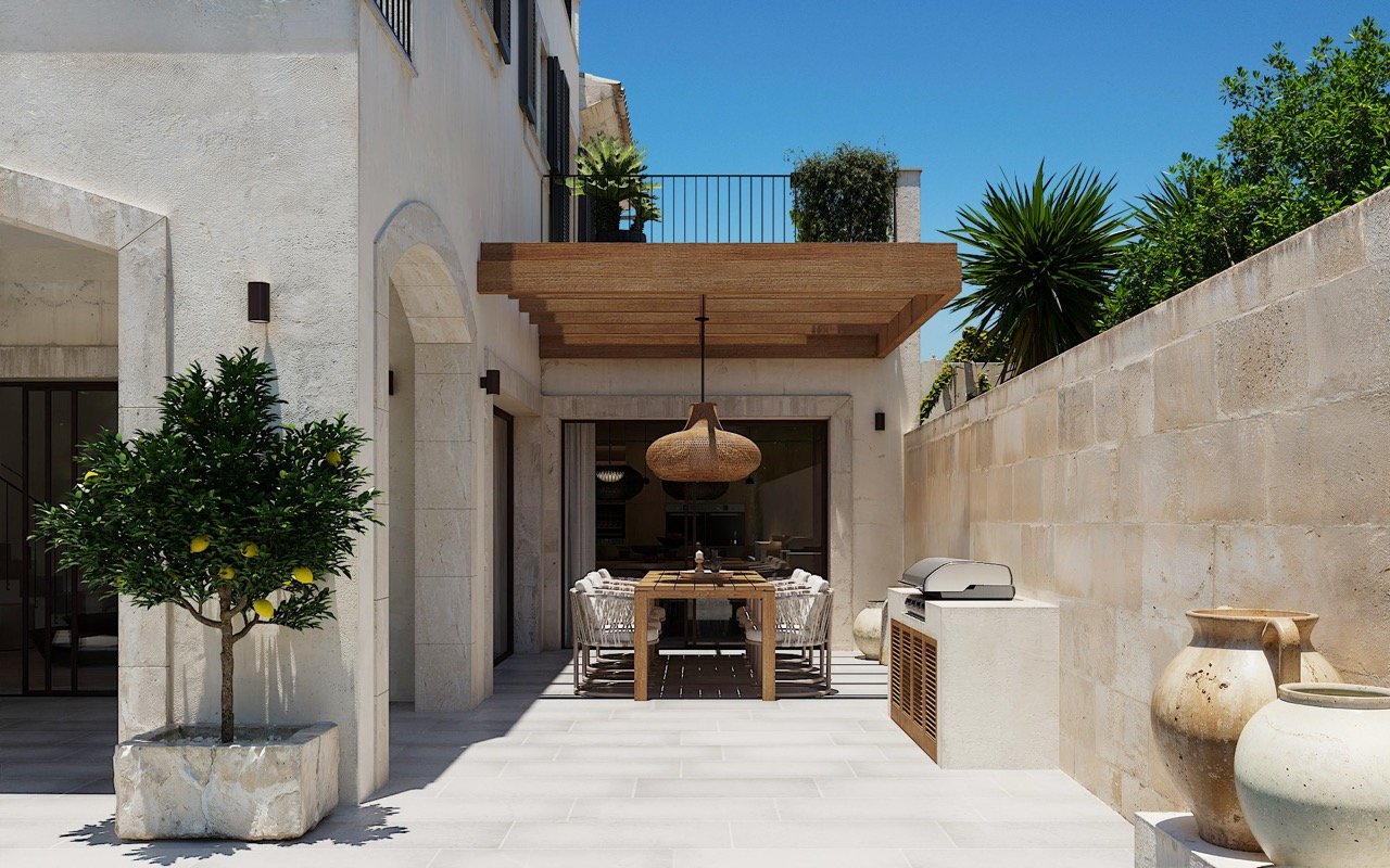 06 – Cm_E_005_v4 Large Sa Punta, New Development Village Home for Sale in Ses Salines Mallorca