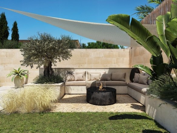 Sa Punta, New Development Village Home for Sale in Ses Salines Mallorca