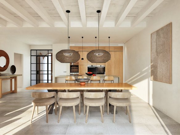 Sa Punta, New Development Village Home for Sale in Ses Salines Mallorca