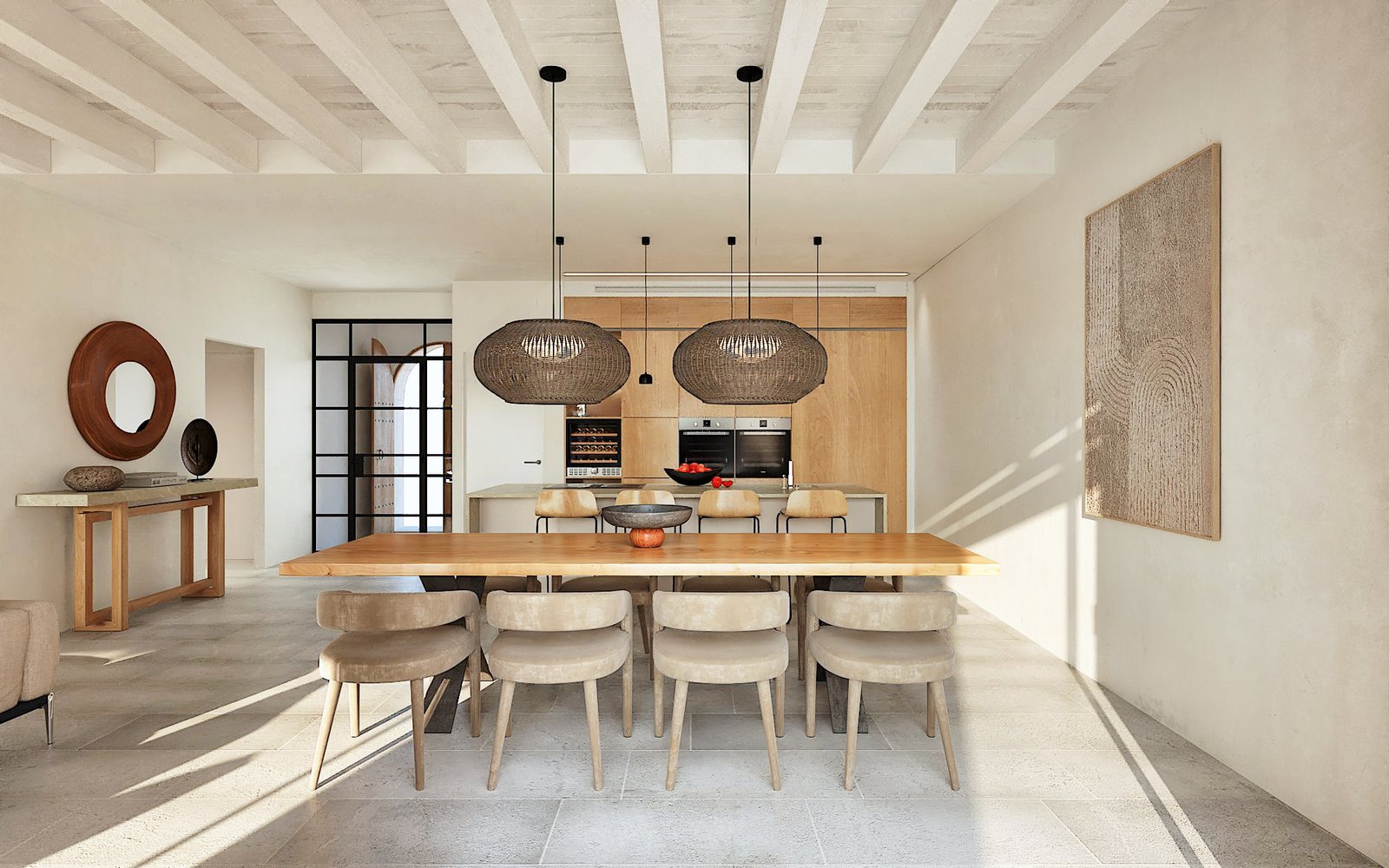 28 – Cm_I_004_v4 Sa Punta, New Development Village Home for Sale in Ses Salines Mallorca