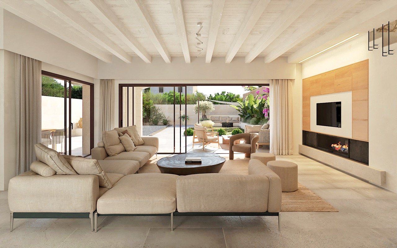 29 – Cm_I_005_v7 Large Sa Punta, New Development Village Home for Sale in Ses Salines Mallorca
