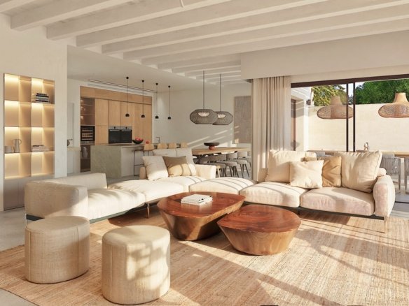 Sa Punta, New Development Village Home for Sale in Ses Salines Mallorca