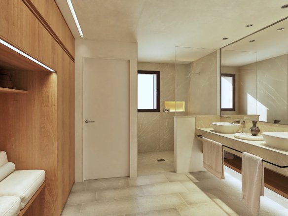 Sa Punta, New Development Village Home for Sale in Ses Salines Mallorca