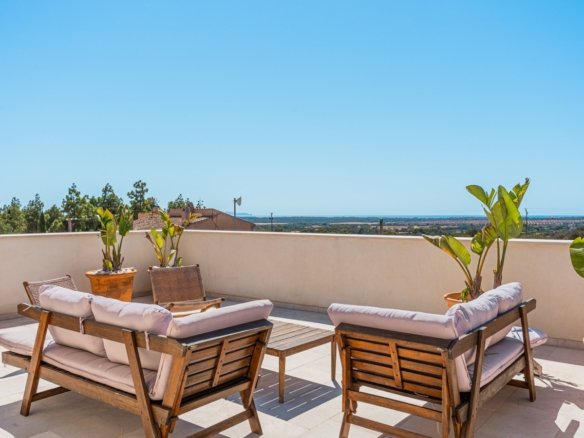 Sea Views, Village Soul: A Oasis Townhouse in Ses Salines