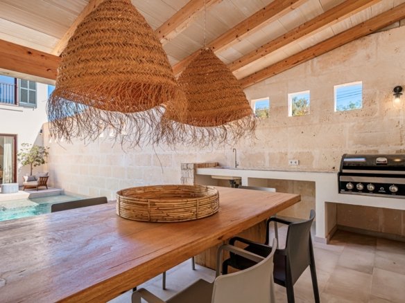 Sea Views, Village Soul: A Oasis Townhouse in Ses Salines
