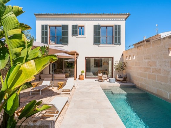 Sea Views, Village Soul: A Oasis Townhouse in Ses Salines