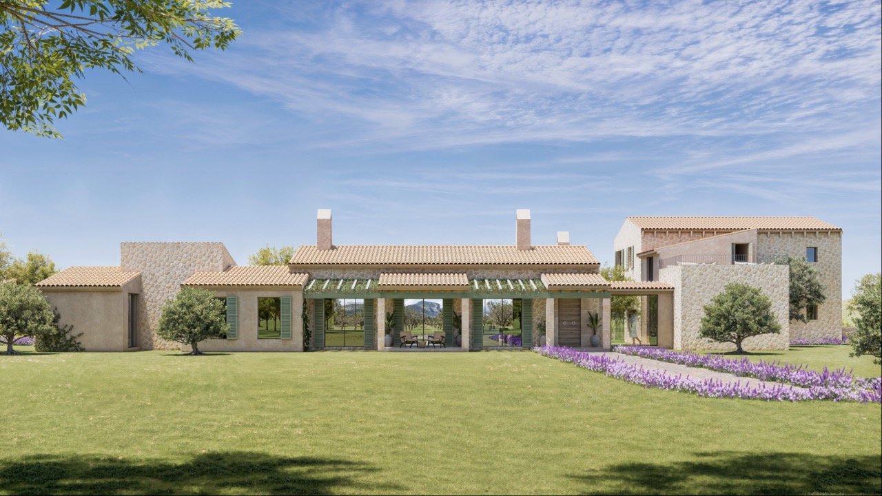 A Blank Canvas in Binissalem: Approved Villa Project on 24,860 m² of Rustic Land