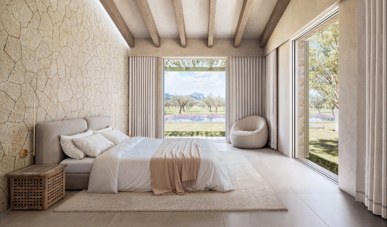 A Blank Canvas in Binissalem: Approved Villa Project on 24,860 m² of Rustic Land