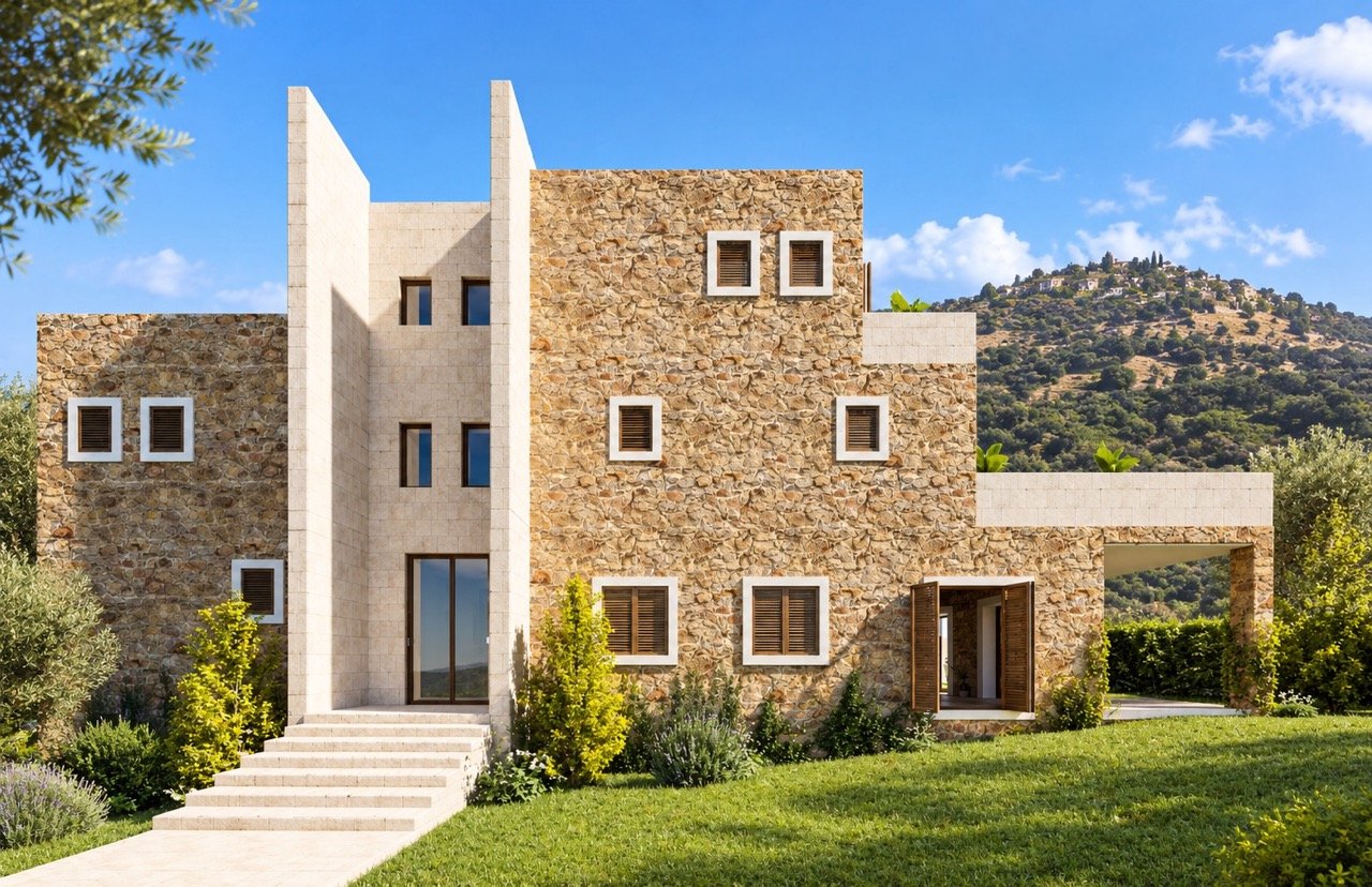 Detached Villa Project for Sale in Felanitx — 310m² Buildable, Mountain Views, Mallorca