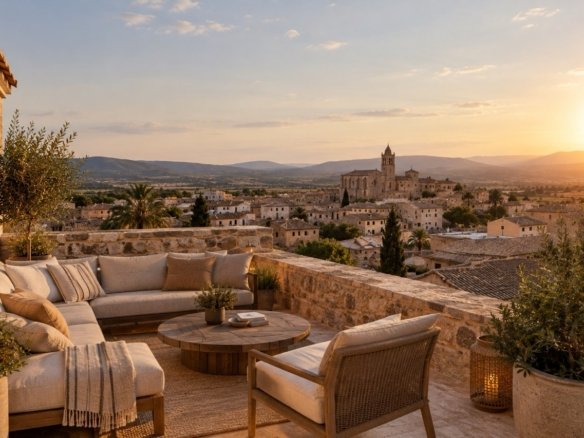 Detached Villa Project for Sale in Felanitx — 310m² Buildable, Mountain Views, Mallorca